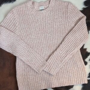 A New Day Cozy Pink Knit Sweater